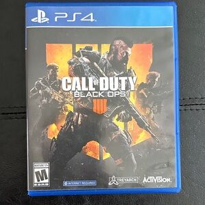 Call of Duty: Black Ops 4 for PS4 - Black and Orange